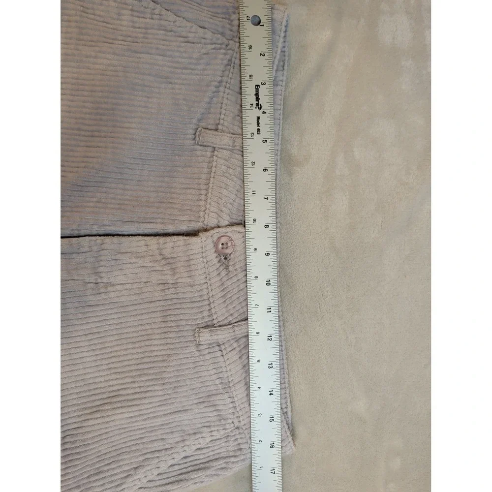 ASOS Design Corduroy Pants Beige Mens W33 L34‎ Straight Cotton Casual